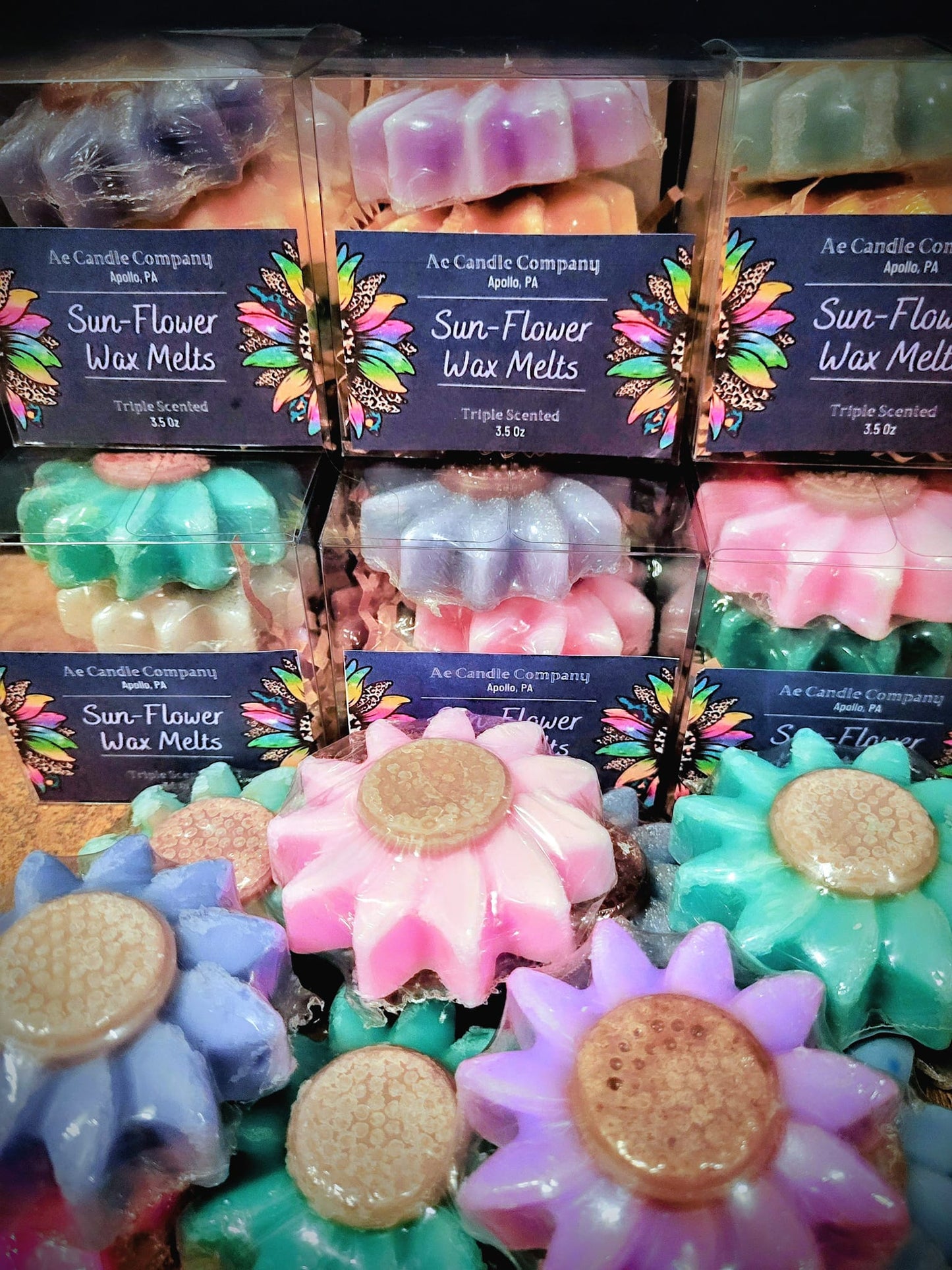 Sunflower Wax Melts | Triple Scented | 3-Pack